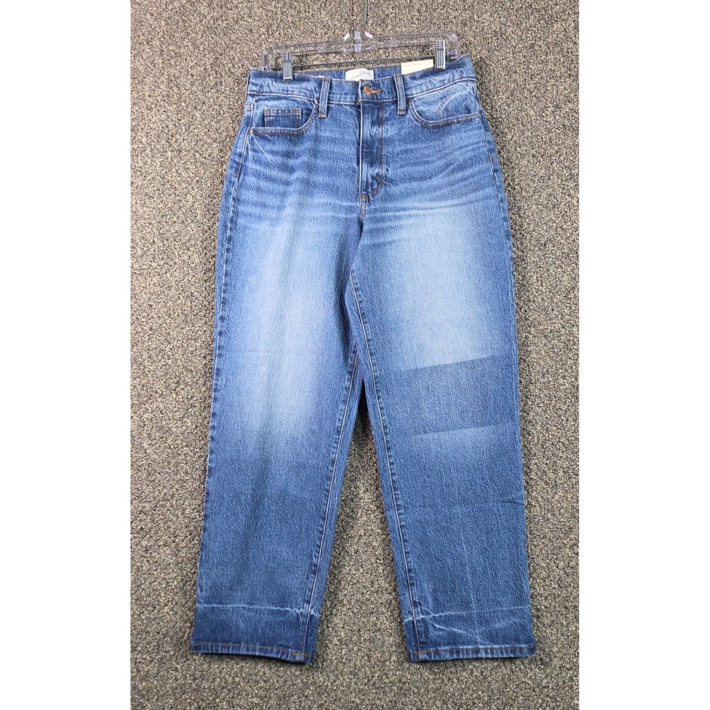 Universal Thread Jeans Womens 8/29R Blue NWT High-Rise Straight Leg Denim 0195